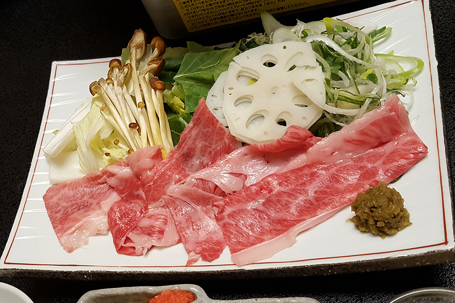 A5 와규 샤부샤부